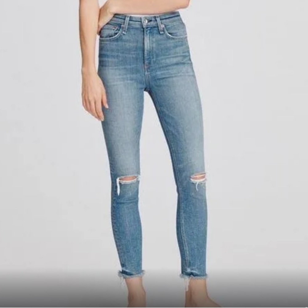 EUC Rag & Bone Nina High Rise Skinny Jeans 32